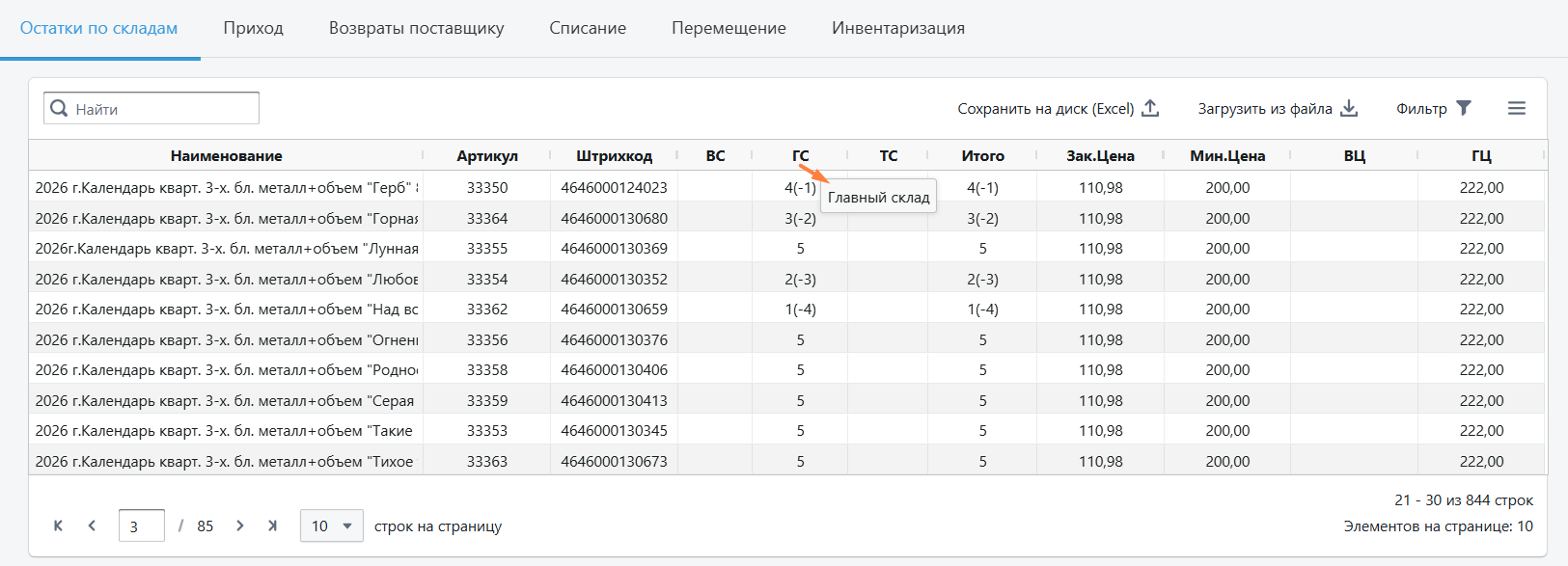Автоматизация магазинов, кафе и салонов услуг по России – Subtotal – фото 10 Программа для автоматизации розничных магазинов Subtotal - фото 10